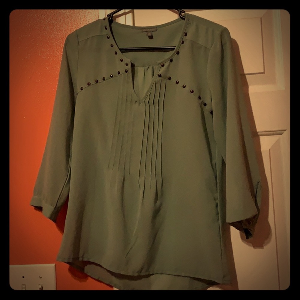 Army green top
